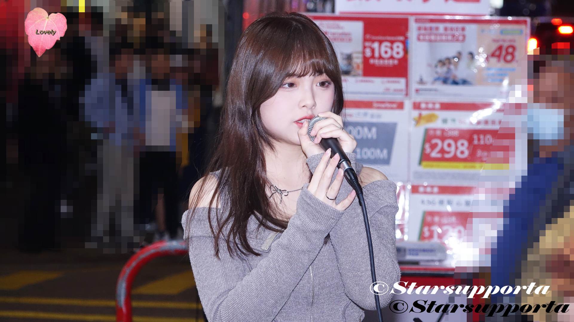 20240219 張加妮 Kelly @cknkelly @ 旺角四大Instagram網紅新春街頭第一次Busking活動 @ 香港旺角豉油街